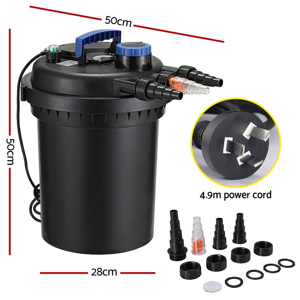Giantz Aquarium Filter Fish Tank External Canister Water Filter 10000L/H view 2