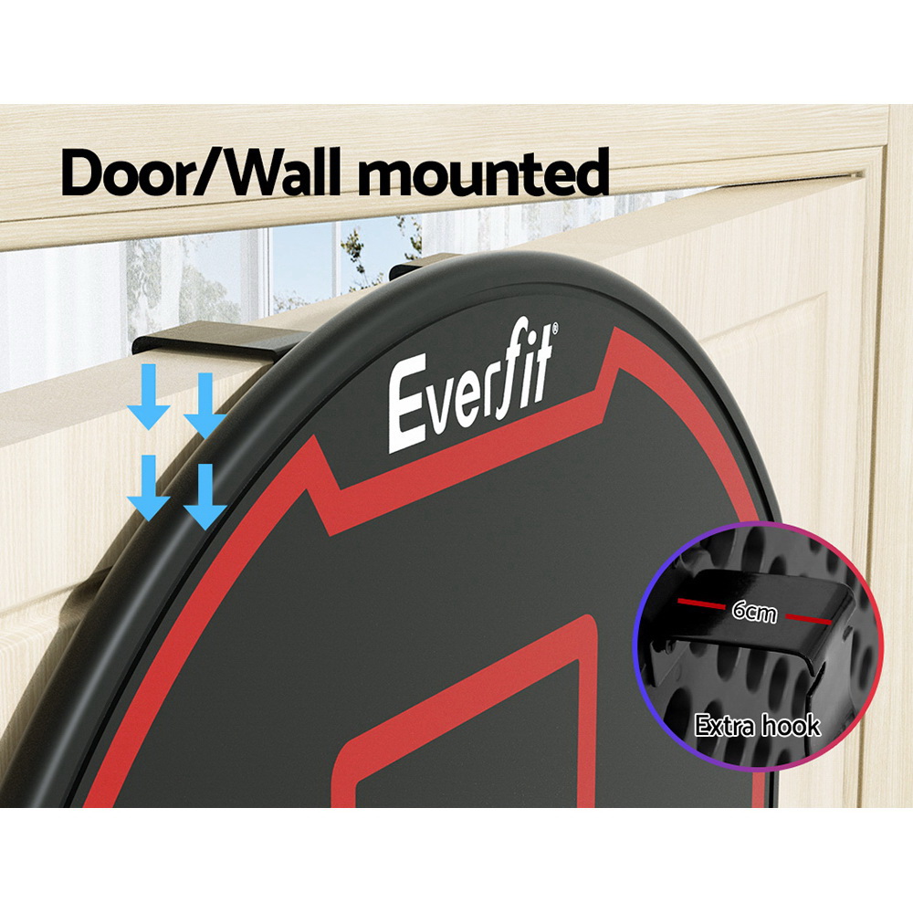 Everfit 38" Basketball Hoop Backboard Door Wall Mounted Ring Net Sports Kids view 4