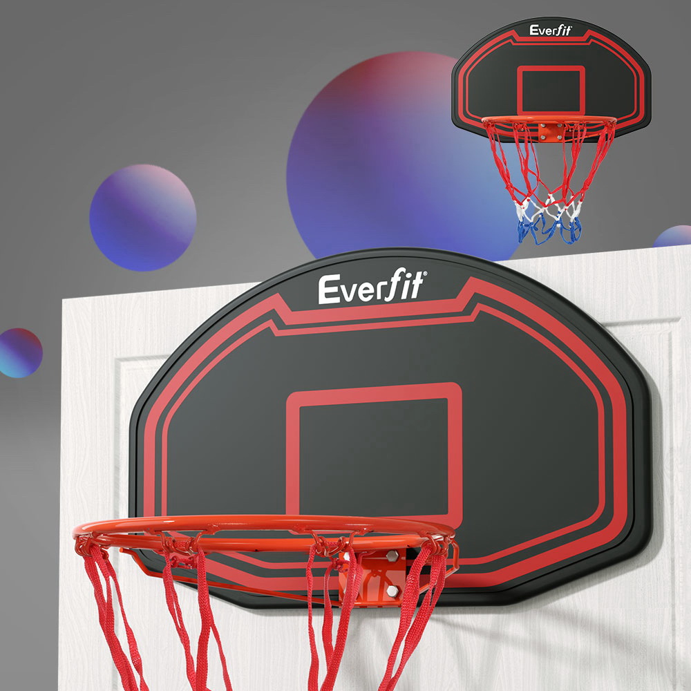 Everfit 38" Basketball Hoop Backboard Door Wall Mounted Ring Net Sports Kids view 7