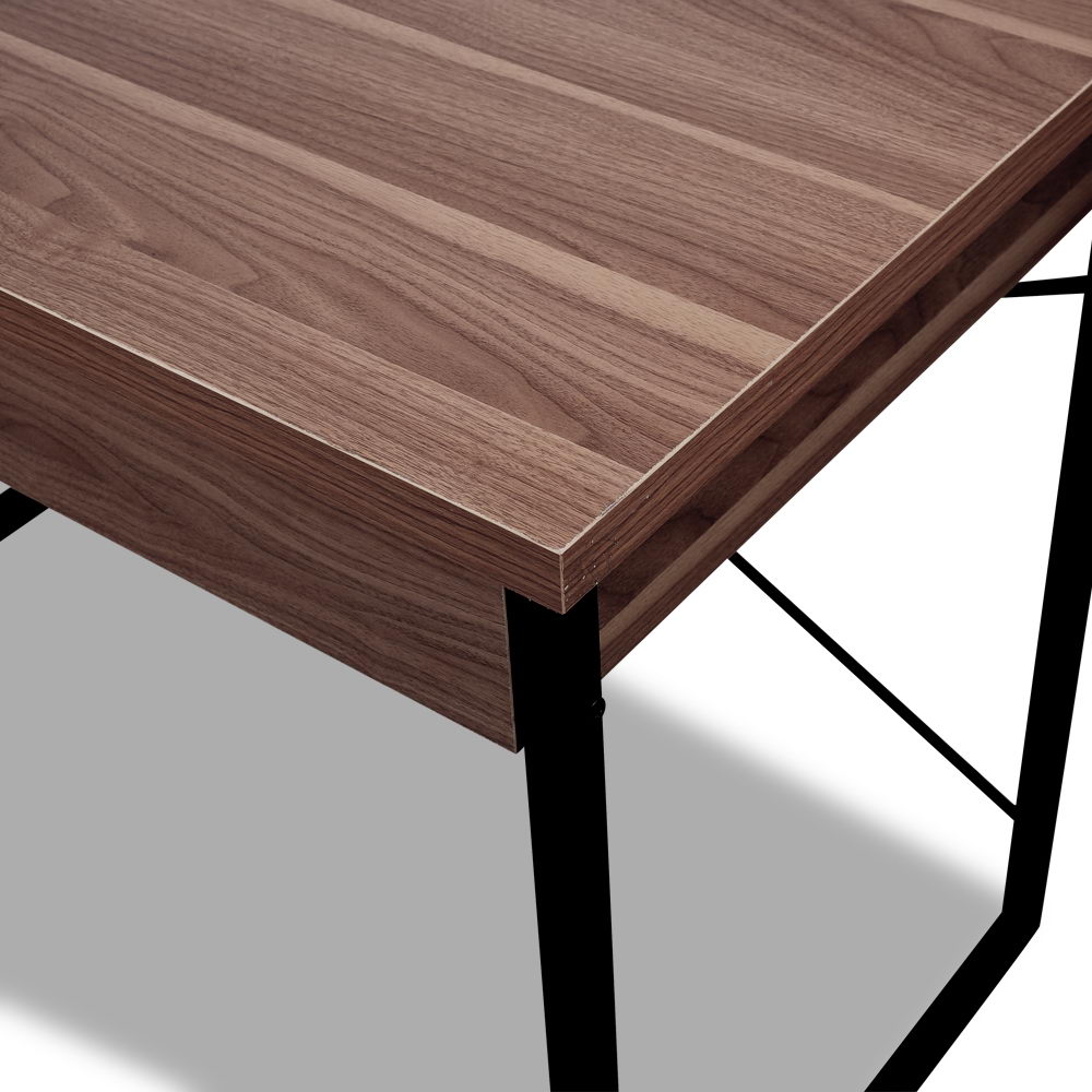 Artiss Computer Desk Drawer Storage Walnut 100CM view 7