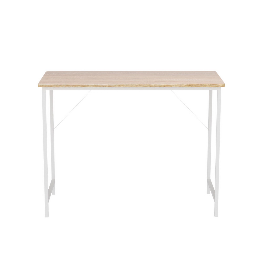 Artiss Computer Desk Oak 100CM view 3