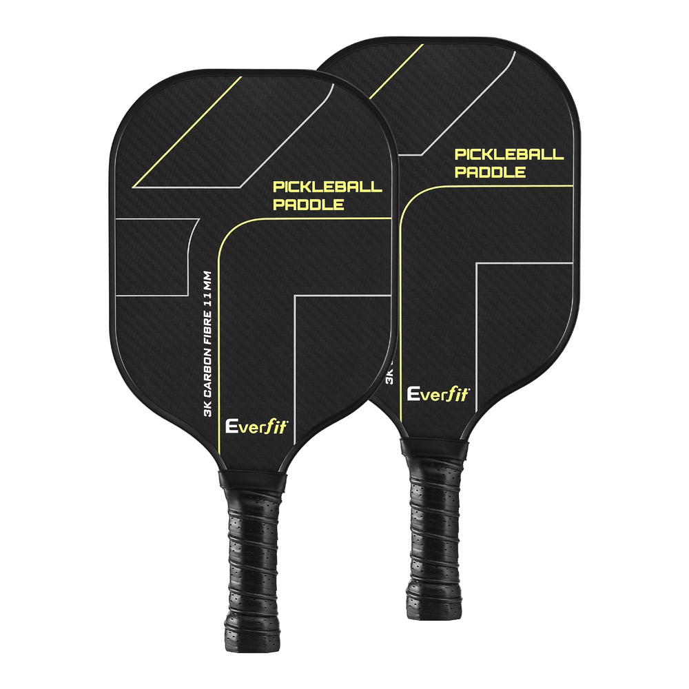 Everfit 2PCS Pickleball Paddles Set Outdoor Pickle Balls Rackets with Cover