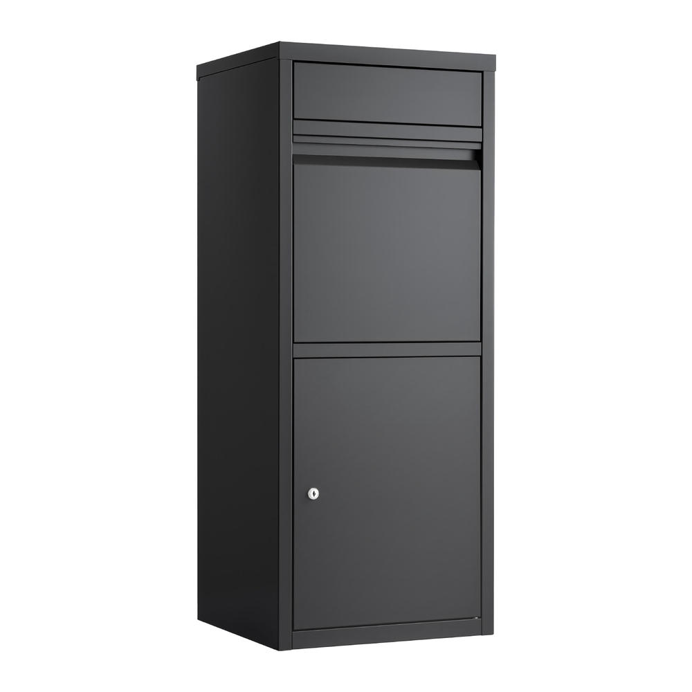 Gardeon Parcel Letterbox Drop Box Package Mailbox Black view 3