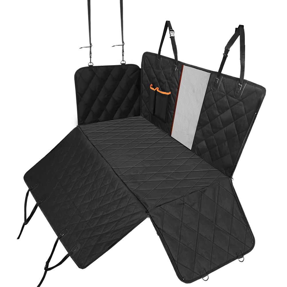i.Pet Pet Car Seat Cover Dog Hammock Protector Back Waterproof Belt Non Slip Mat — image 1