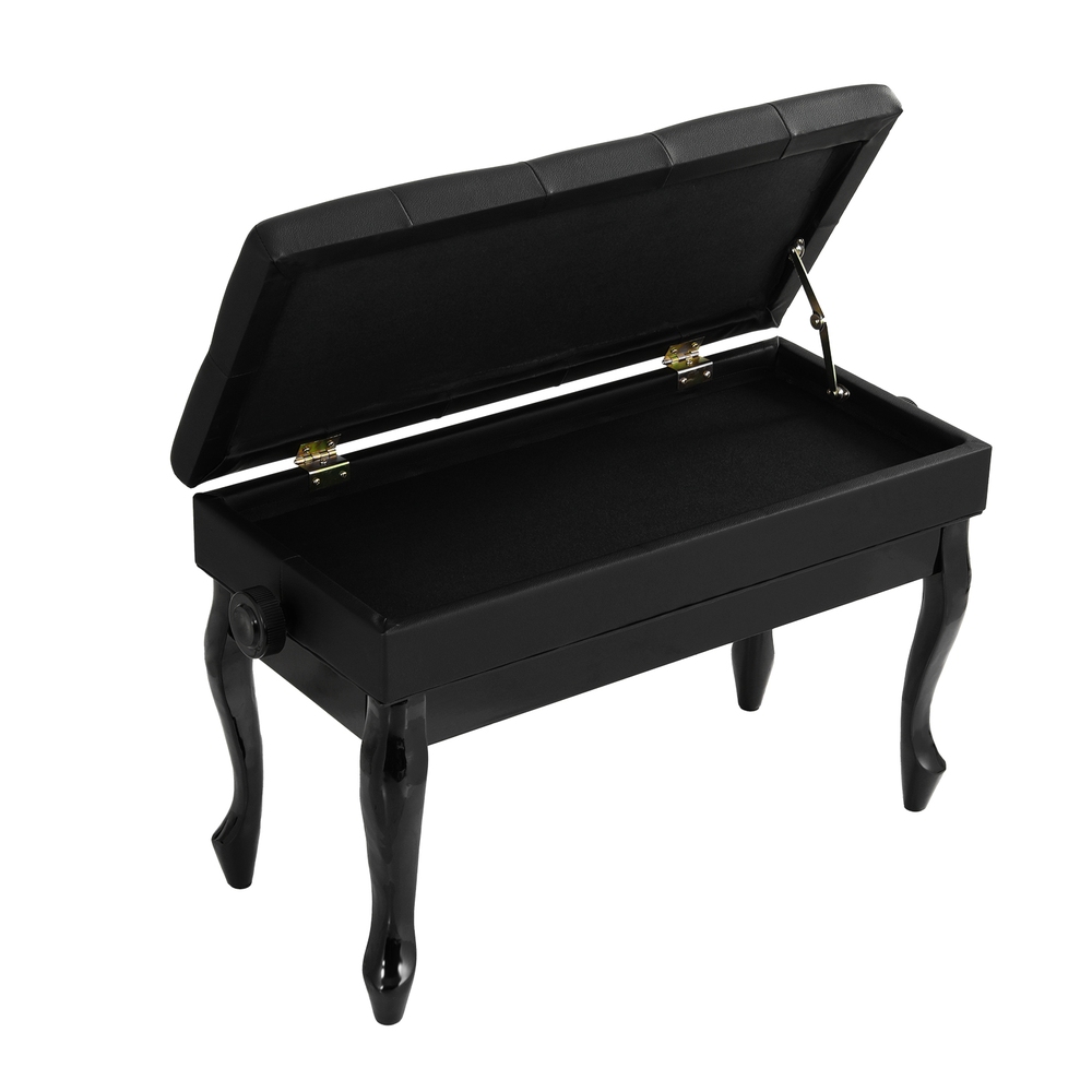 Alpha Piano Bench Stool Adjustable Height Keyboard Seat view 3