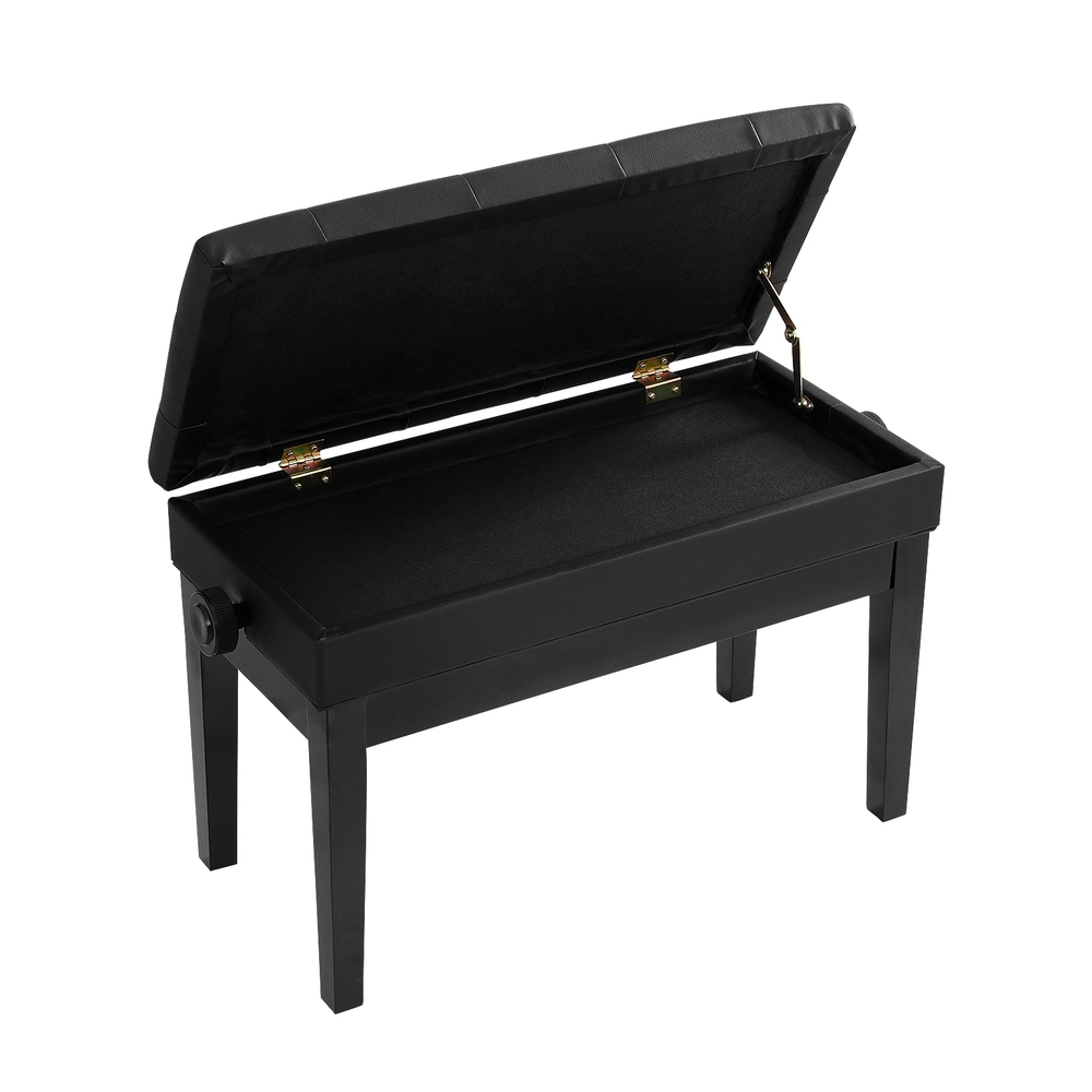 Alpha Piano Bench Stool Adjustable Height Keyboard Seat view 3