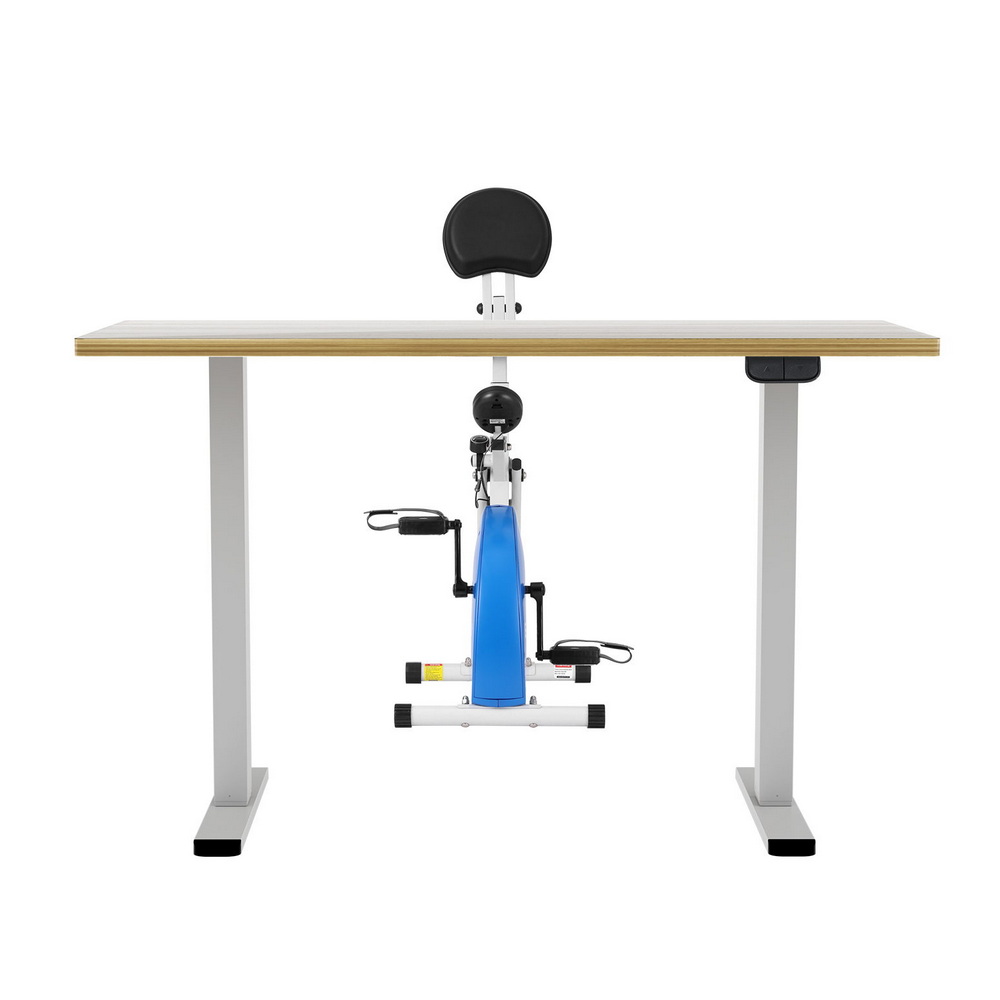 Artiss Under Desk Folding X-Bike with 140cm Automatic Standing Desk Magnetic view 3