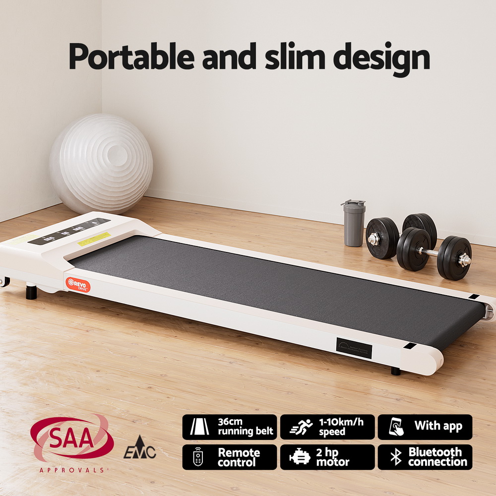 Artiss Treadmill with 120cm Automatic Standing Desk Electric Walking Pad view 6