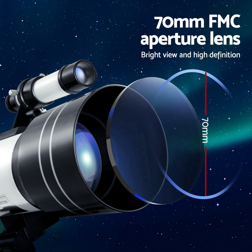 Portable 150X HD Astronomy Telescope with Tripod Optical Outdoor for Kids Adults view 4
