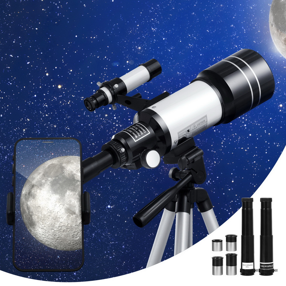 Portable 150X HD Astronomy Telescope with Tripod Optical Outdoor for Kids Adults view 7