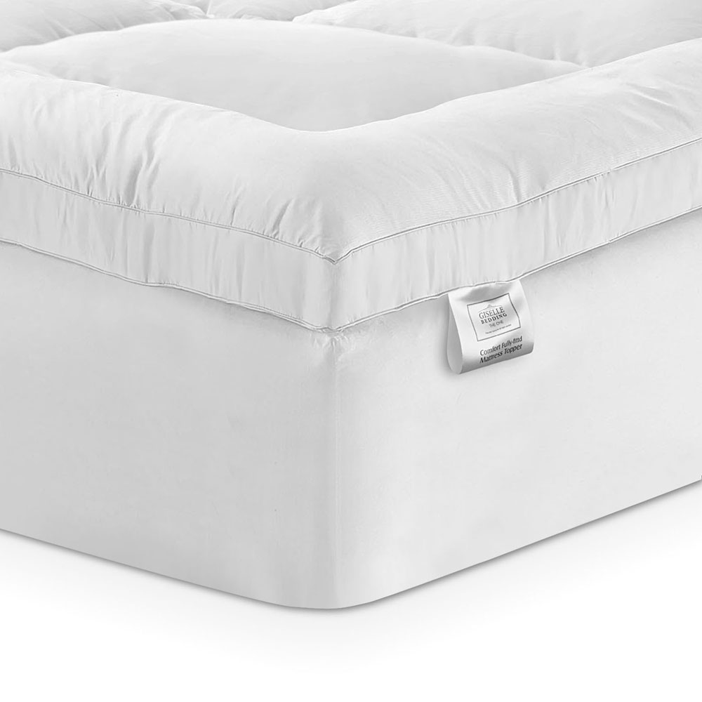 Giselle Bedding 5cm Bamboo Pillowtop Mattress Topper 1000GSM Mattress Pad for view 7