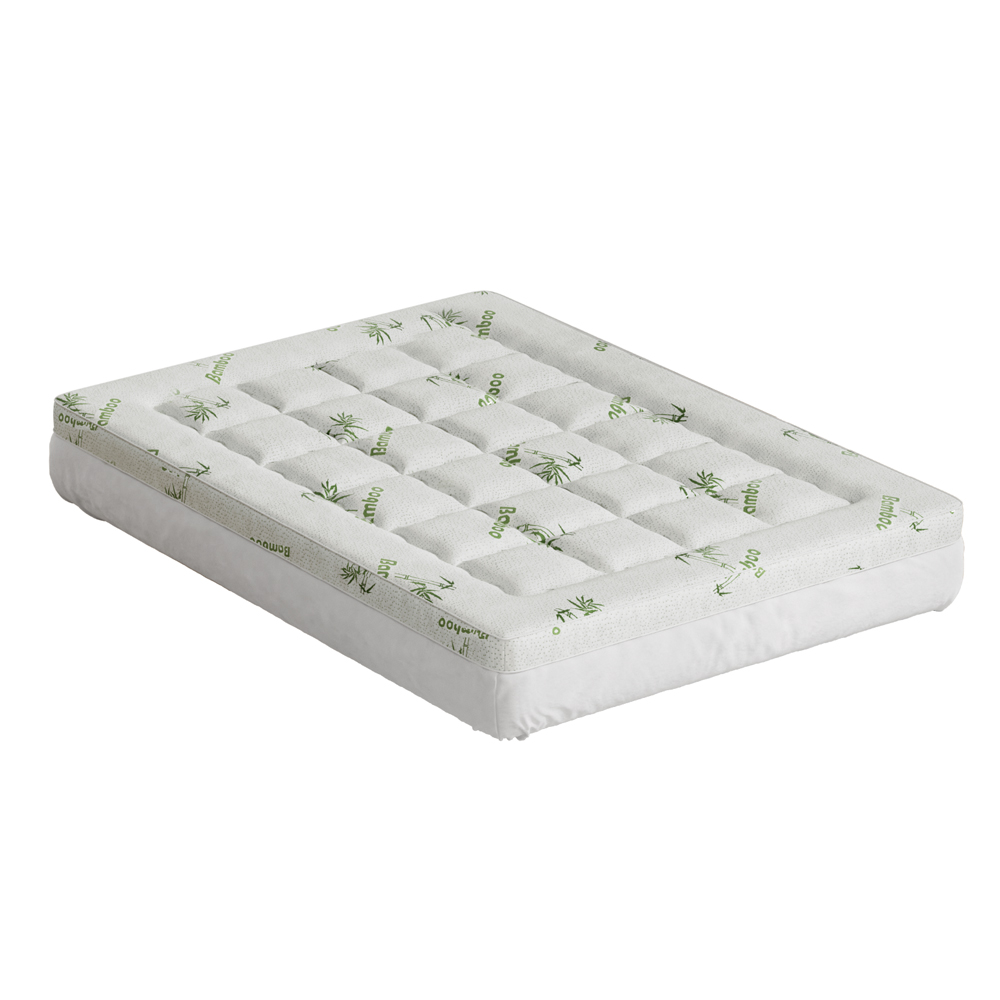 Giselle Bedding Pillowtop Mattress Topper 7.5cm Thick Bamboo Pad for Back Pain view 7