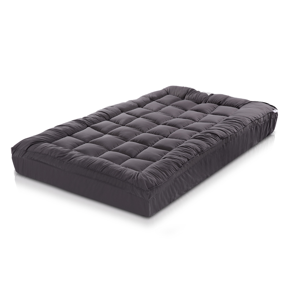 Giselle Bedding Bamboo Charcoal Filling Pillowtop Topper 1000GSM 5cm Thick view 8