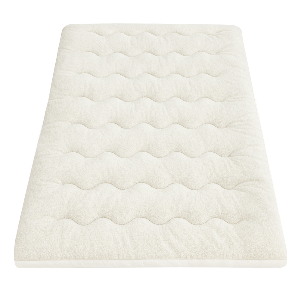 Giselle Bedding Pillowtop Mattress Topper 5cm Reversible Cooling & Soft Coral view 4