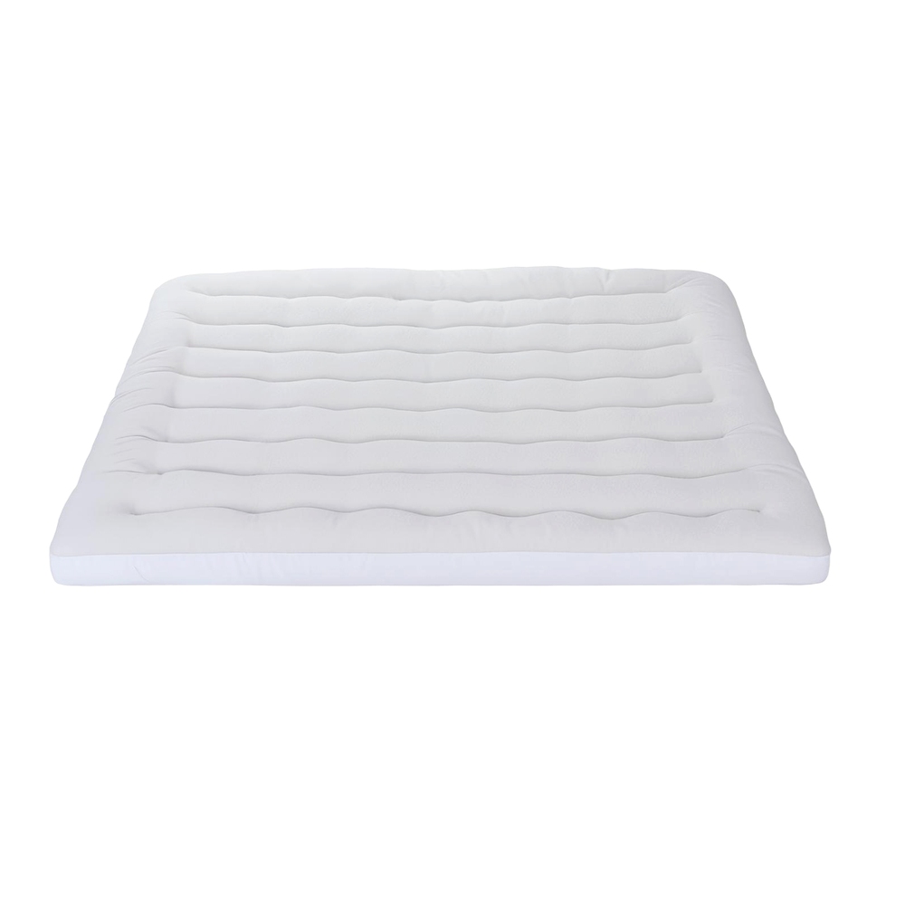 Giselle Bedding Pillowtop Mattress Topper 5cm Reversible Cooling & Soft Coral view 4