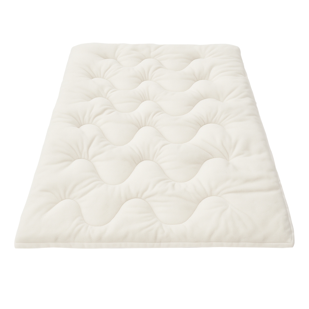 Giselle Bedding Pillowtop Mattress Topper 5cm Reversible Cooling & Soft Coral view 4