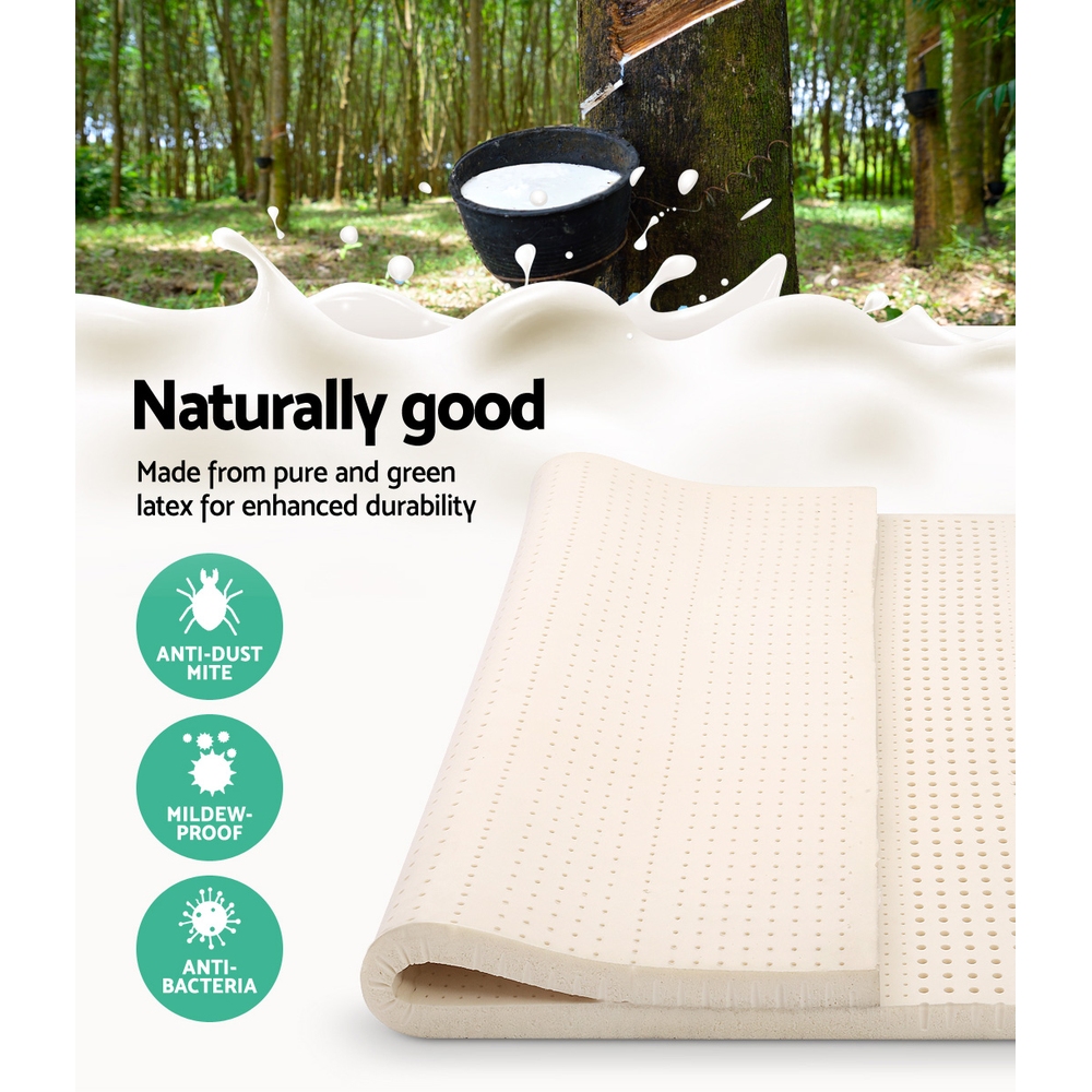 Giselle Bedding Latex Mattress Topper view 5