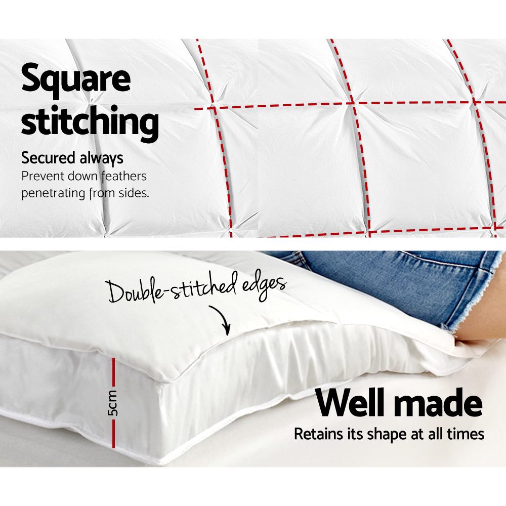 Giselle Bedding Pillowtop Mattress Topper 5cm Thick Pad for Back Pain Relief view 5