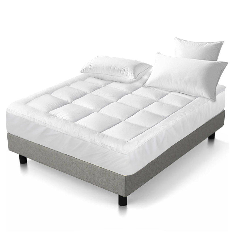 Giselle Bedding Pillowtop Mattress Topper 5cm Thick Pad for Back Pain Relief view 8