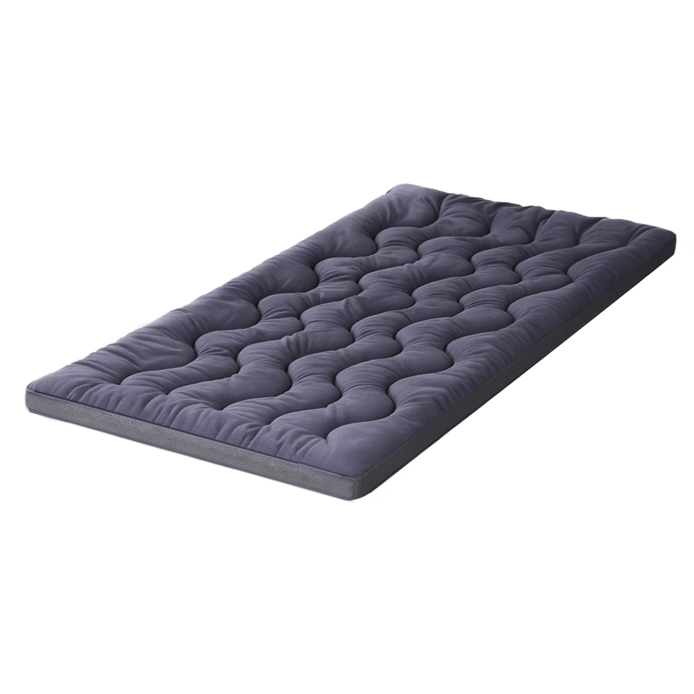 Giselle Bedding 5cm Pillowtop Topper Bamboo Polyester Blend Fibre Pad for Back view 2
