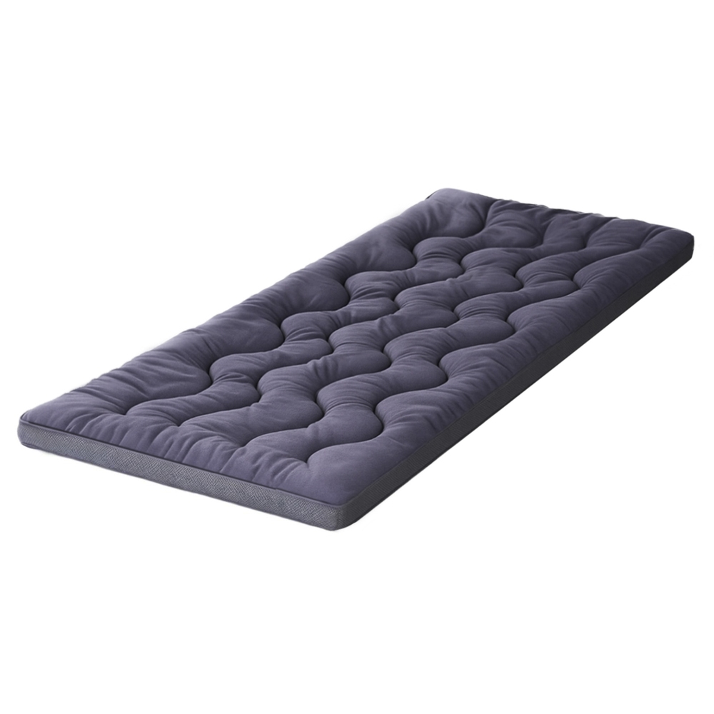 Giselle Bedding 5cm Pillowtop Topper Bamboo Polyester Blend Fibre Pad for Back view 2