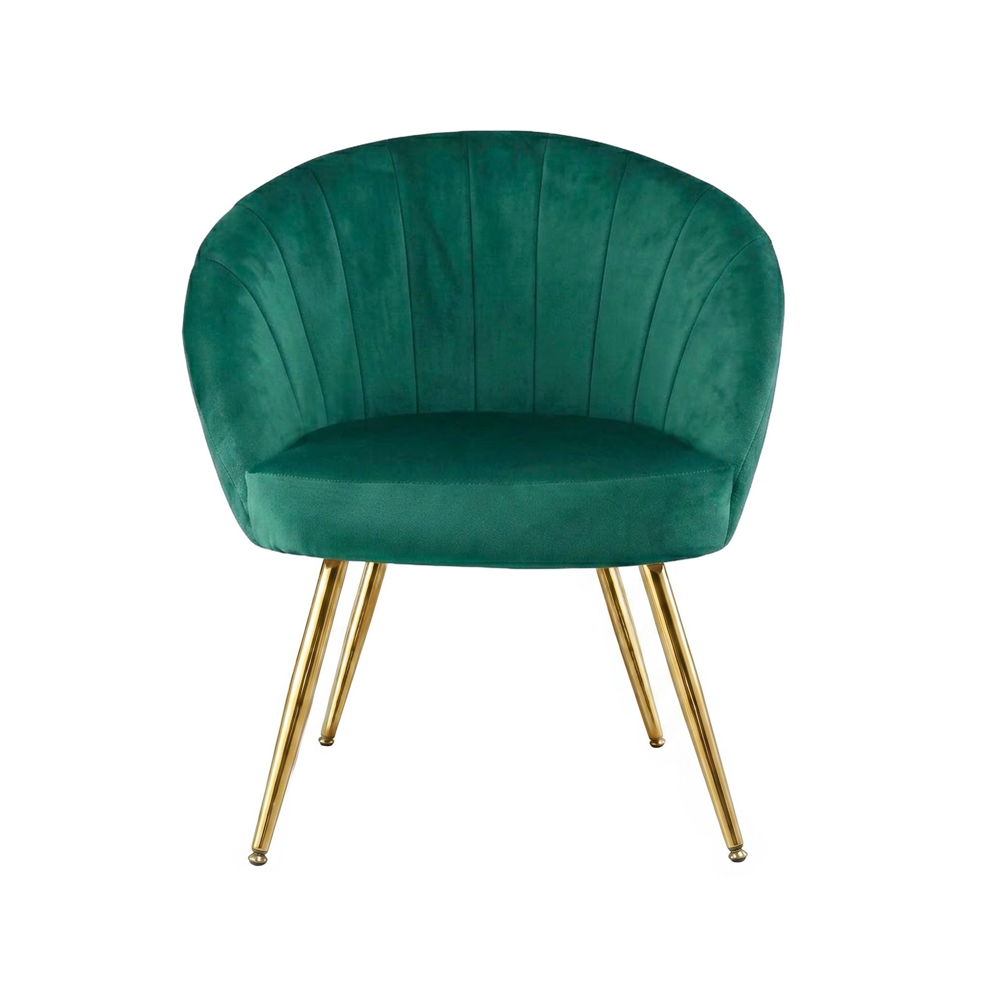 Artiss Armchair Velvet Green Eloise view 4