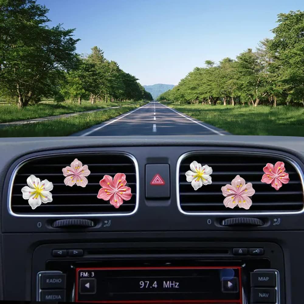 Cute Car Air Freshener Vent Clamp 6 Pcs view 2