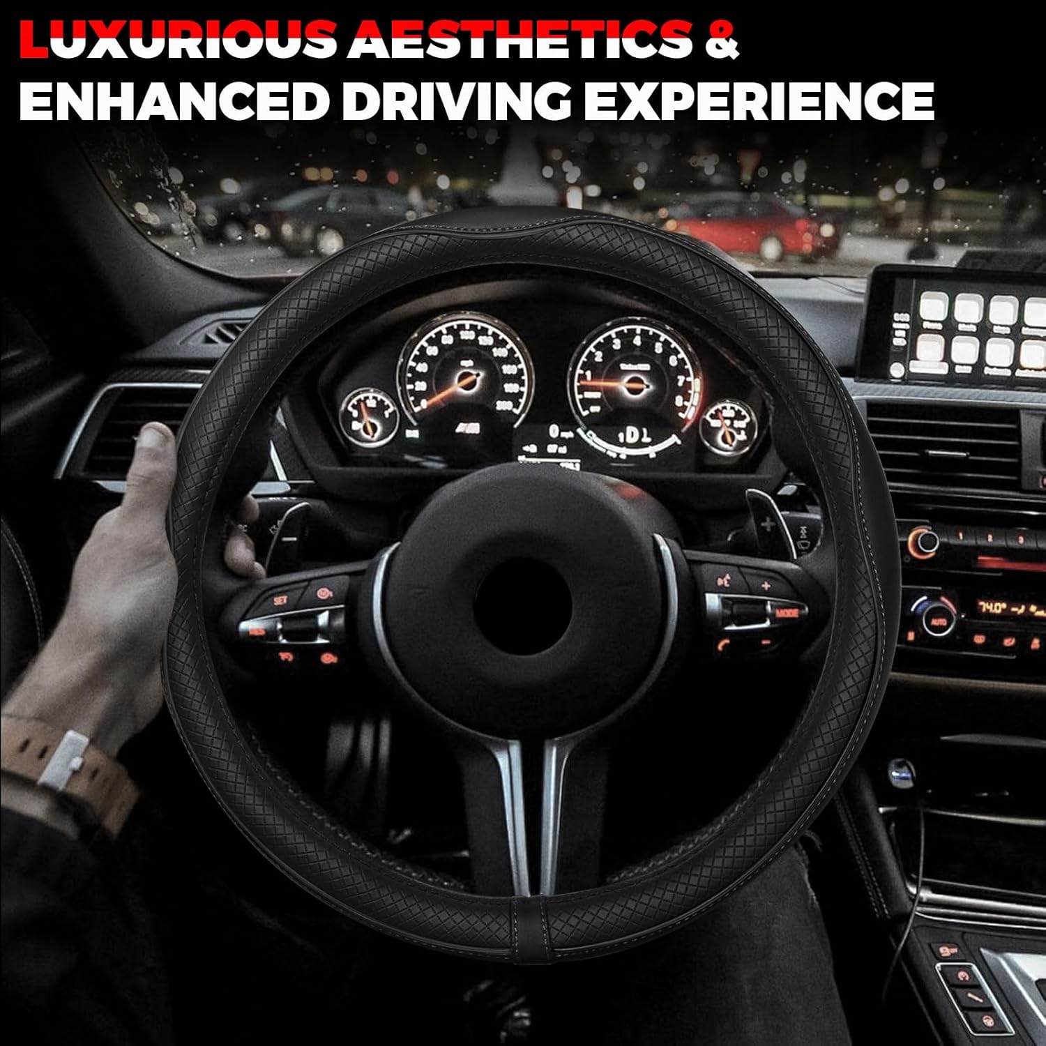 Car Steering Wheel Cover view 7