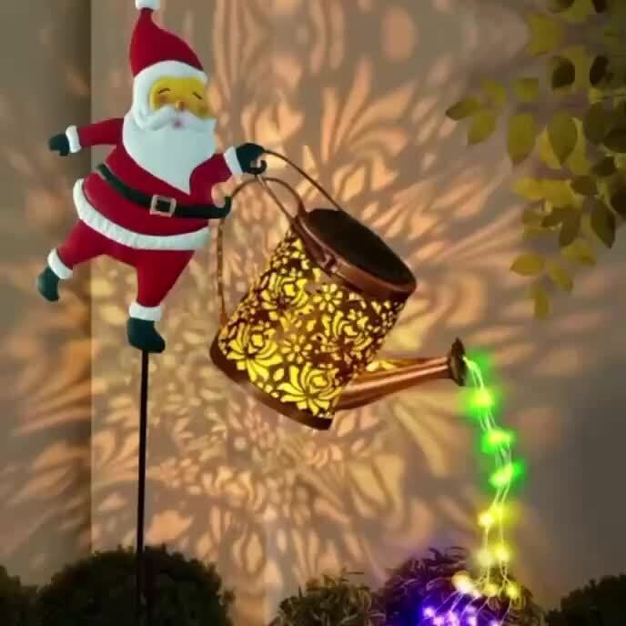 Outdoor Santa Claus Light with Water Sprinkler Effect view 10