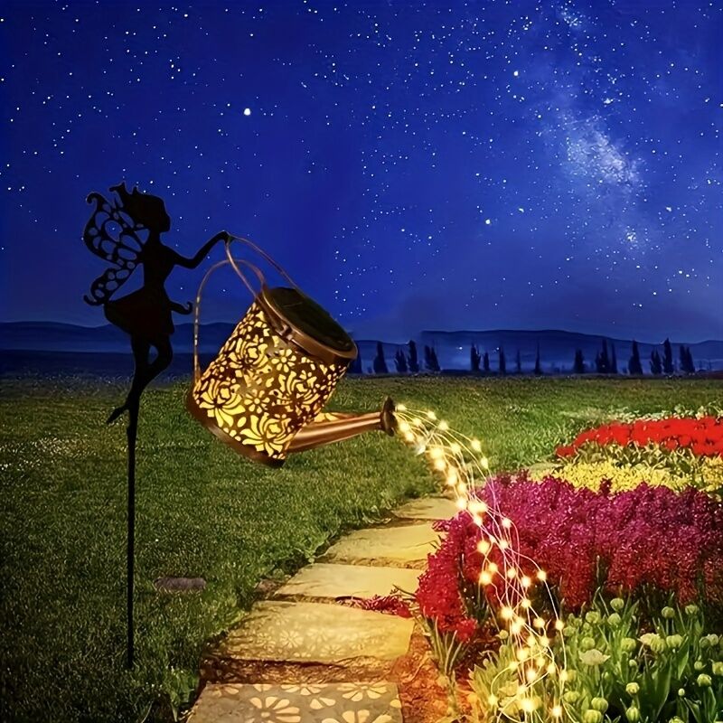 A pcs Christmas-Themed Outdoor Solar String Lights view 2