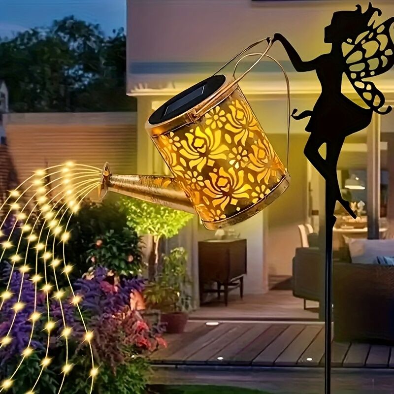 A pcs Christmas-Themed Outdoor Solar String Lights view 3