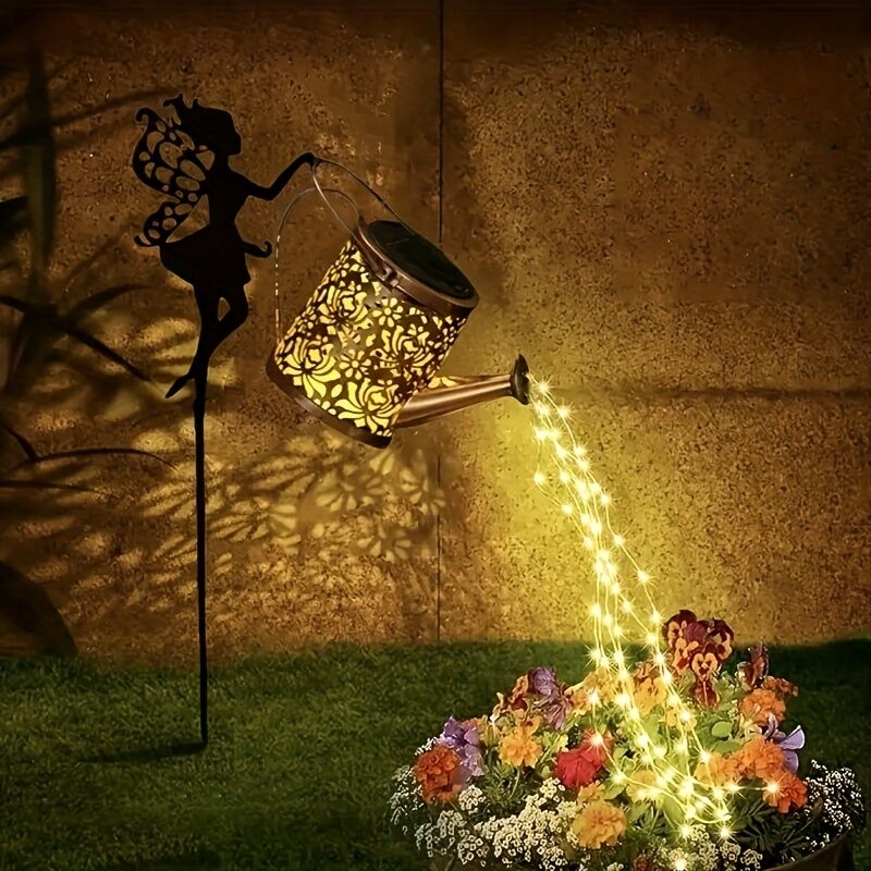 A pcs Christmas-Themed Outdoor Solar String Lights view 4