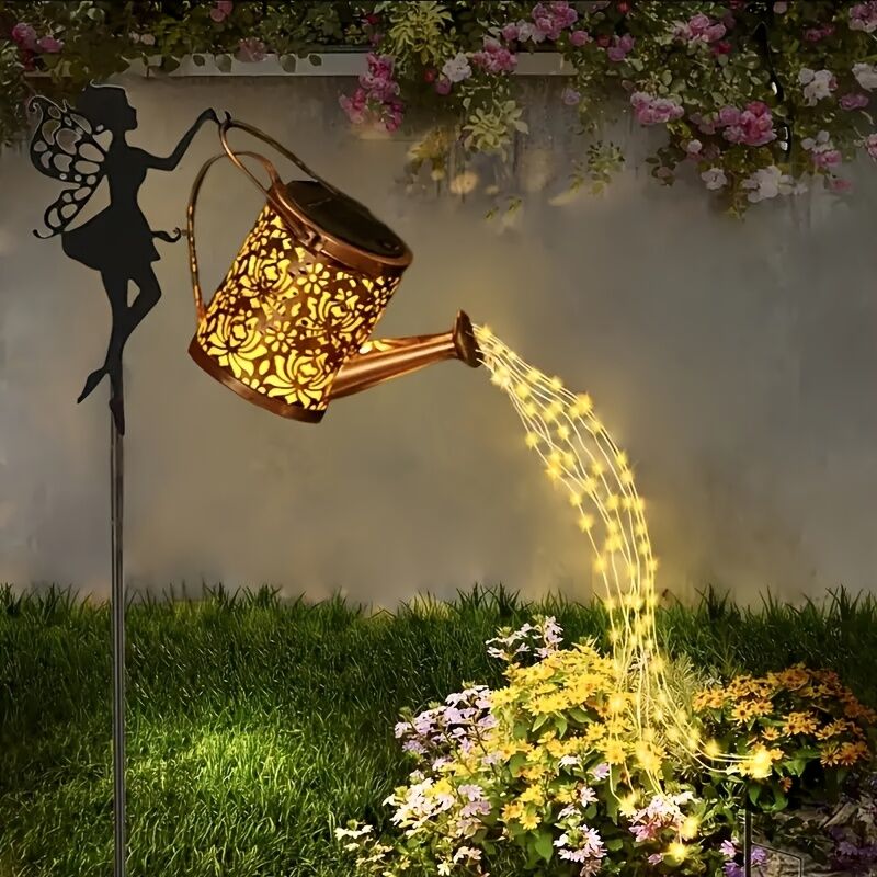 A pcs Christmas-Themed Outdoor Solar String Lights view 5