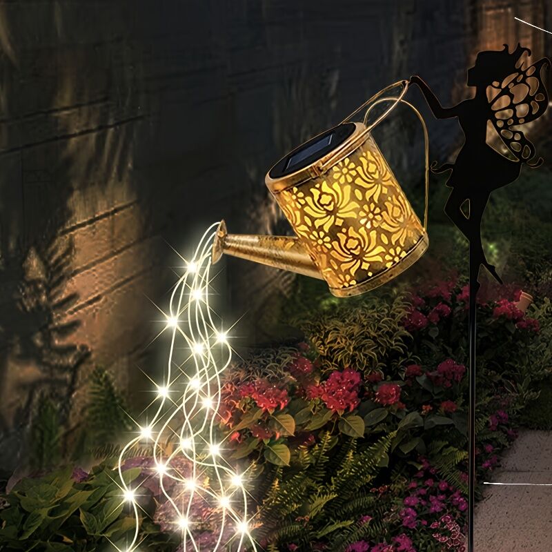 A pcs Christmas-Themed Outdoor Solar String Lights view 7