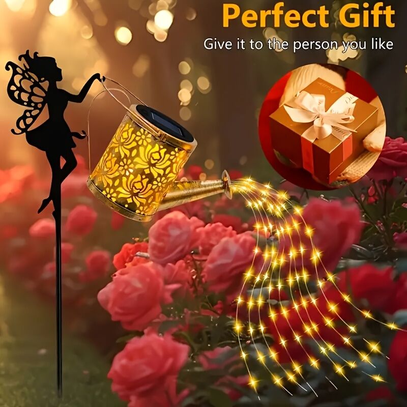 A pcs Christmas-Themed Outdoor Solar String Lights view 8
