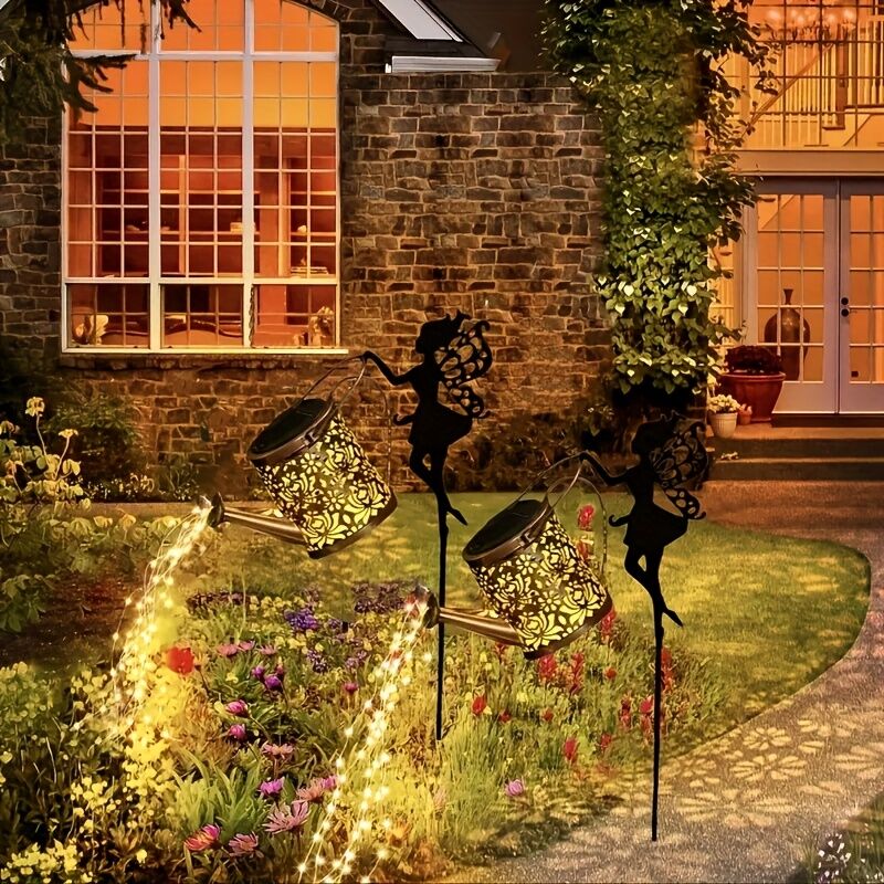A pcs Christmas-Themed Outdoor Solar String Lights view 10