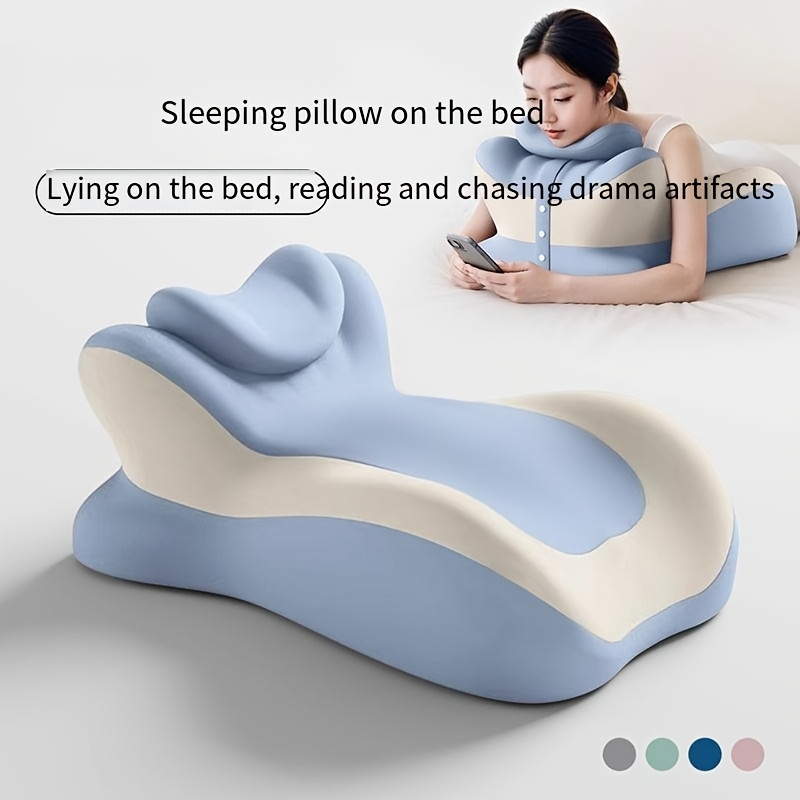 Bed Stomach-Sleep Pillow - Multi-functional Prone Position Pillow for Stomach view 2