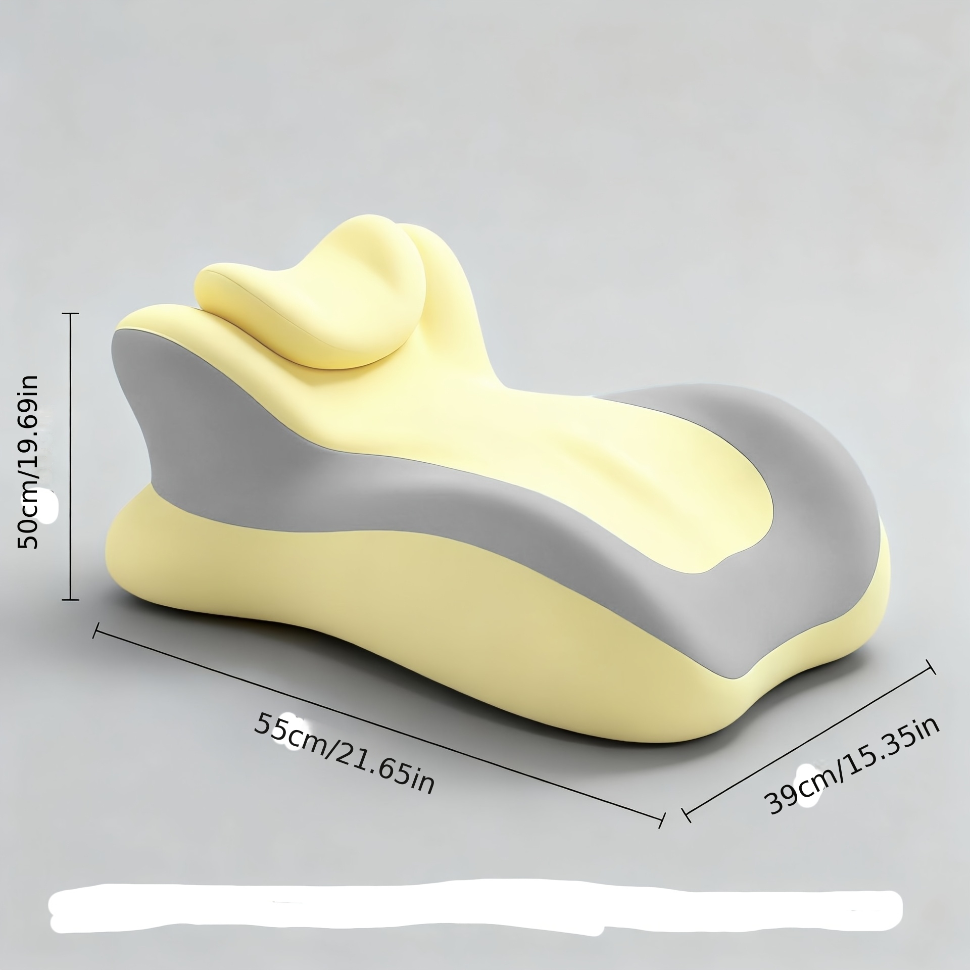 Bed Stomach-Sleep Pillow - Multi-functional Prone Position Pillow for Stomach view 8
