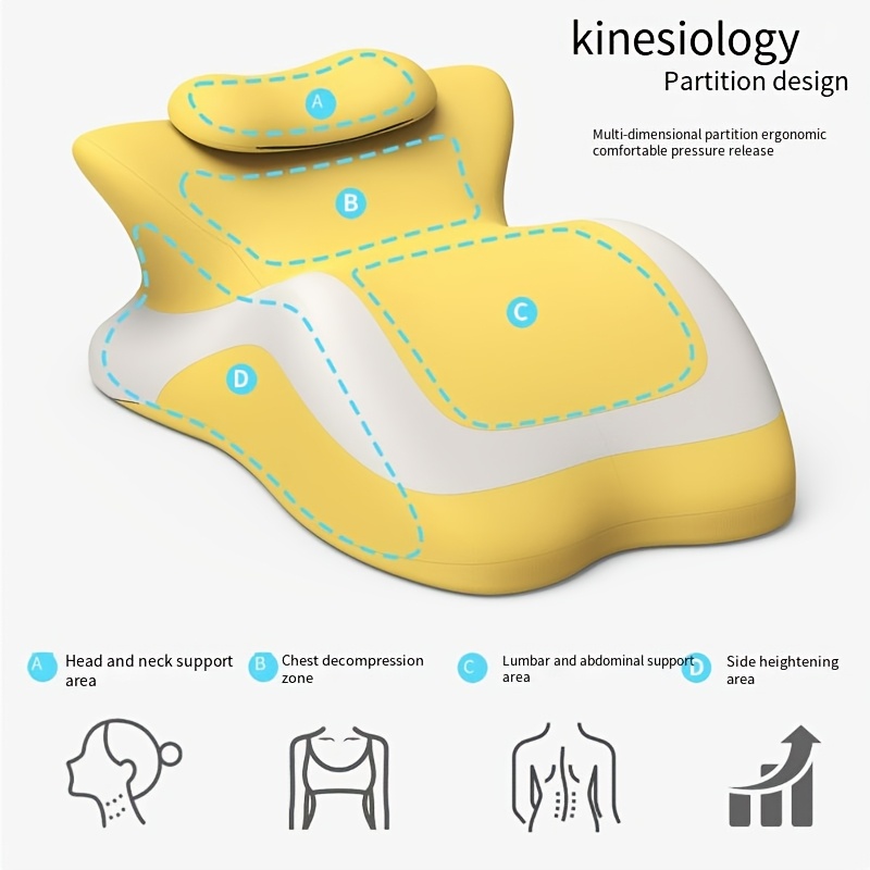 Bed Stomach-Sleep Pillow - Multi-functional Prone Position Pillow for Stomach view 10