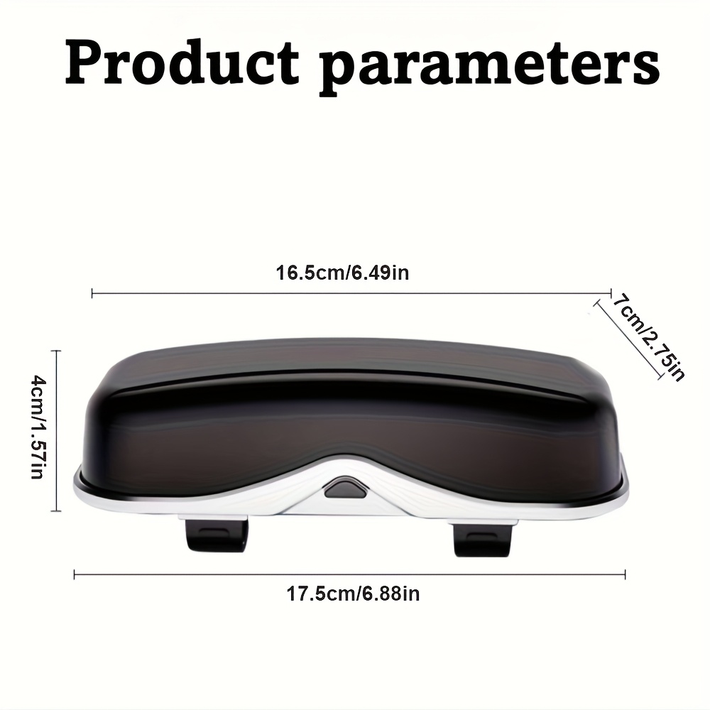 Car Travel Three-Piece Set: Push-Open Eyeglass Case view 5
