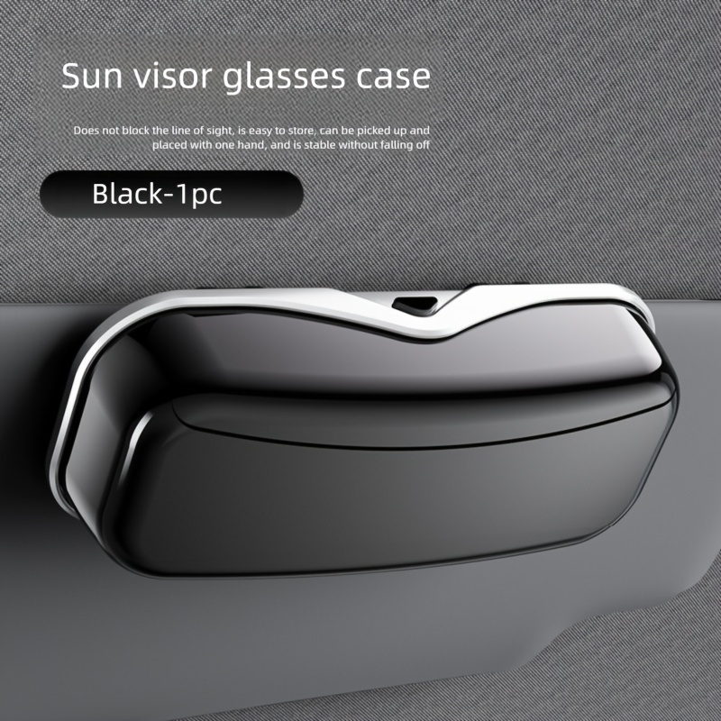 Car Travel Three-Piece Set: Push-Open Eyeglass Case view 11