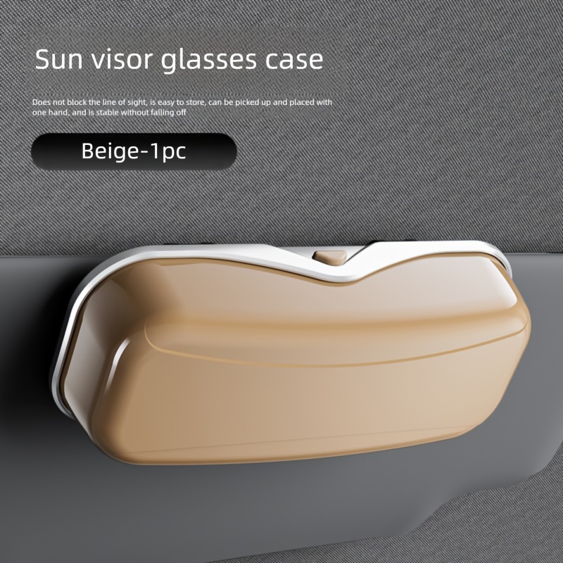 Car Travel Three-Piece Set: Push-Open Eyeglass Case view 12