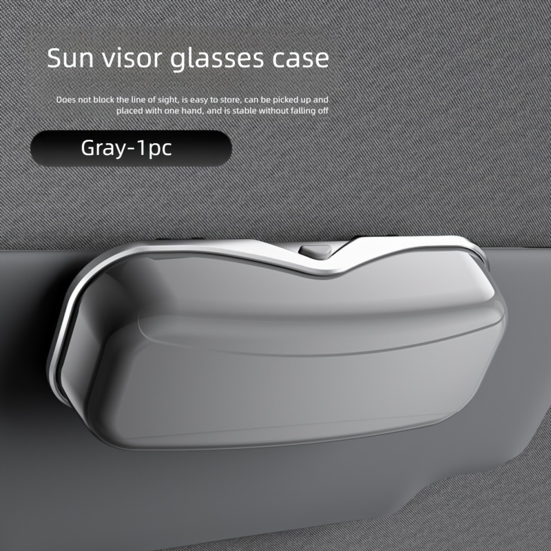 Car Travel Three-Piece Set: Push-Open Eyeglass Case view 13