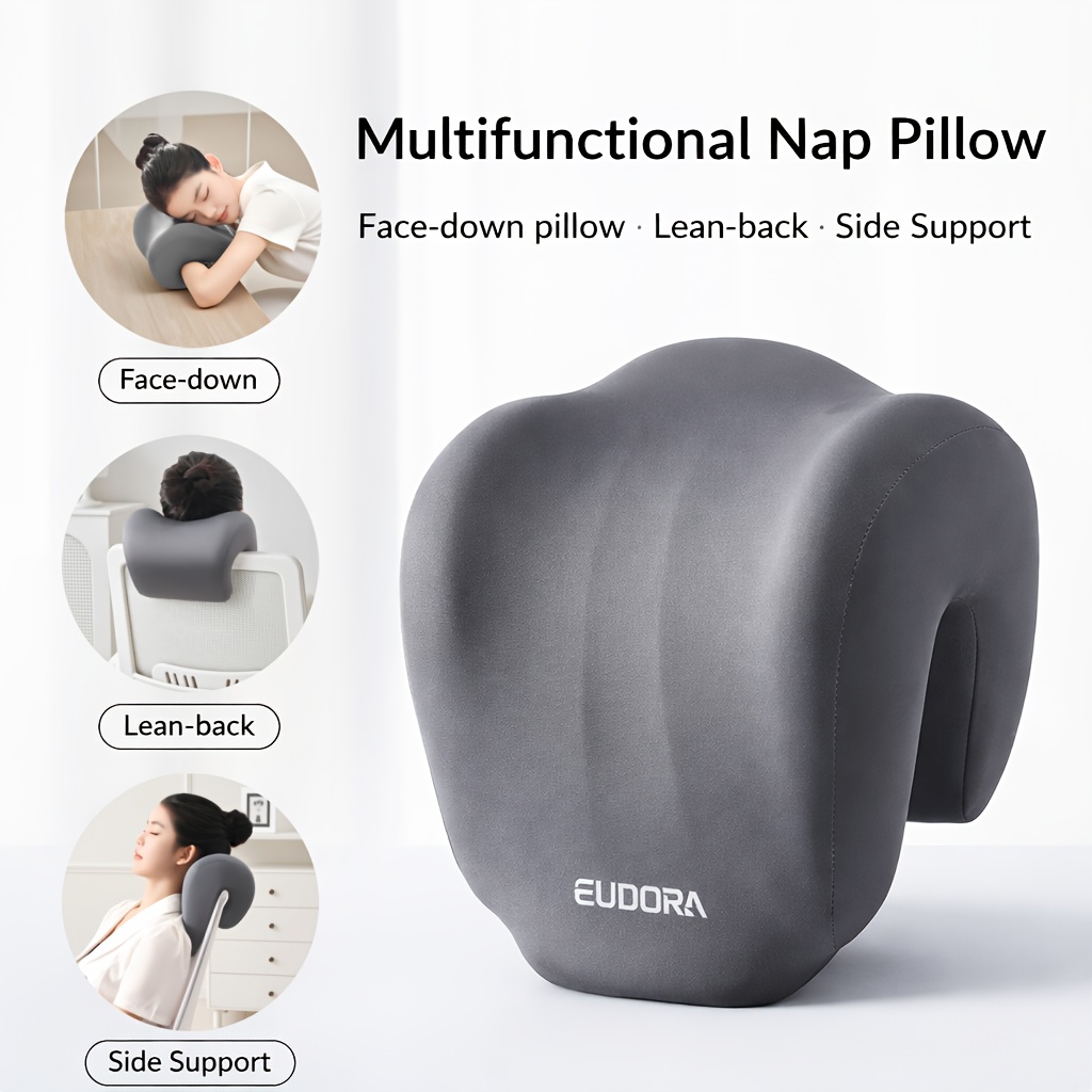Ergonomic Multi-functional Nap Pillow - Desk Rest Pillow with Neck/Side Support view 3