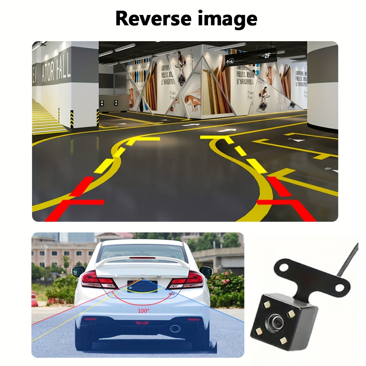 Super Memory Triple Cam Dash Cam! 32GB storage + 1080P HD triple lens view 9