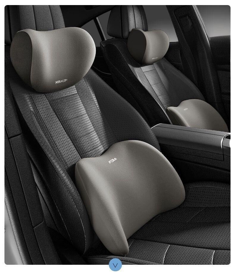 Christmas gift Car Headrest & Lumbar Support Set view 12