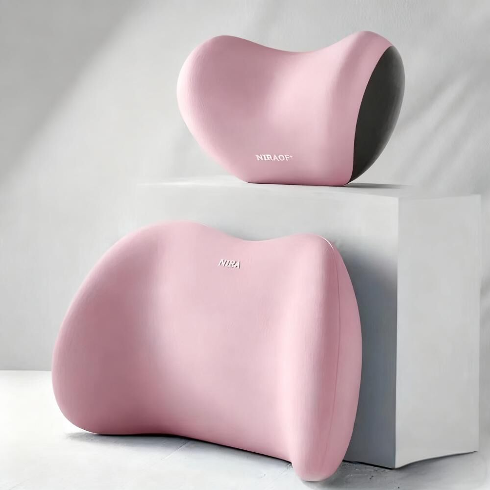 Christmas gift Car Headrest & Lumbar Support Set view 7