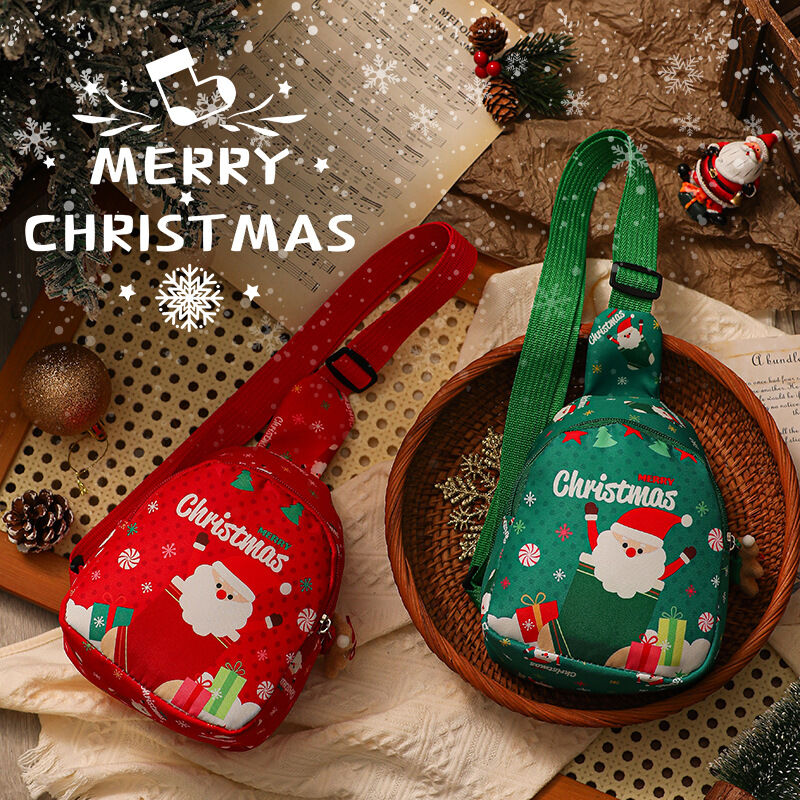 Christmas gifts Aussie Christmas Sling Bag -Santa-Themed view 3