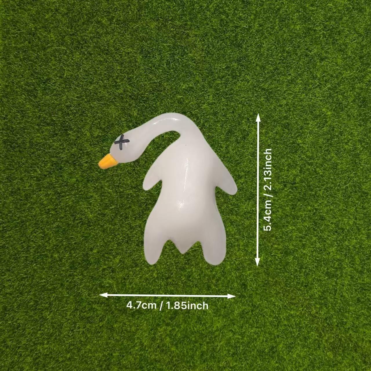 UV & Temperature-Responsive Color-Changing Duck Keychain – Fun Novelty Car view 5