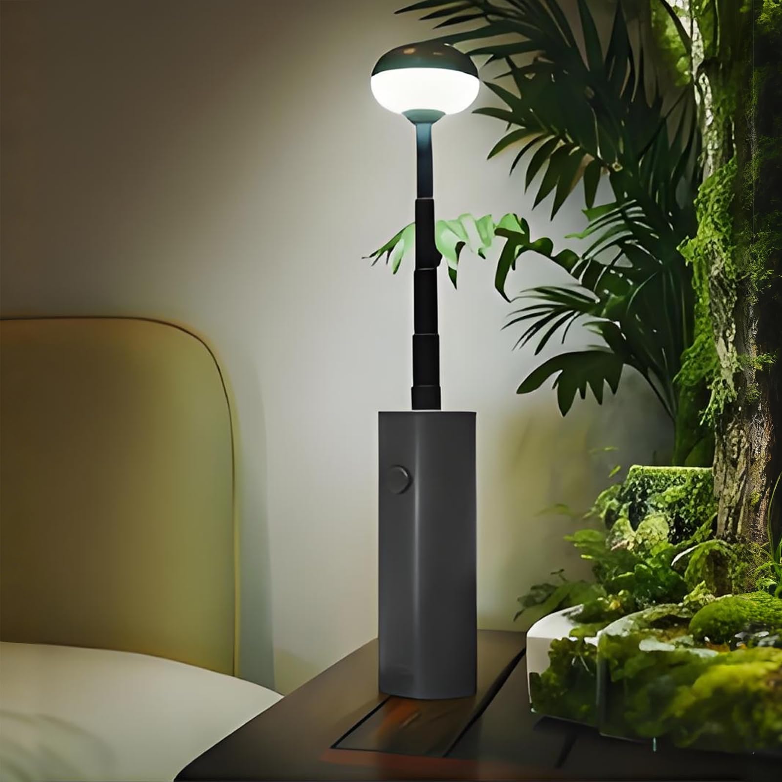 Portable Telescopic Camping Light with 5000mAh Battery – Rechargeable